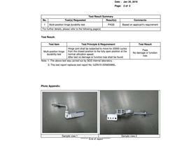 Product certificate